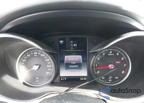 2016 Mercedes-Benz C 300 из США, поврежденный, VIN WDDWF4JB9GR145792